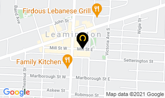 Chances in Leamington map