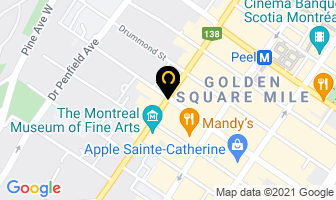 Chanel in Montreal map
