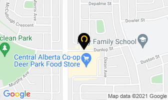 Chang Alan Dr Image Dental Care in Red Deer map