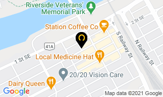 Chantal Aesthetician in Medicine Hat map