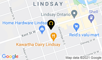 Chantel M. Lawton in Lindsay map