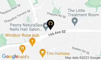 Chaparral Dental Wellness in Calgary map