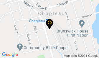 Chapleau Pentecostal Church in Ajax map