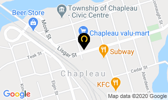 Chapleau Village Shop in Ajax map