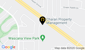 Charan Property Management in Regina map