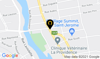 Charette R&eacute;al & Filles in Saint-Jérôme map