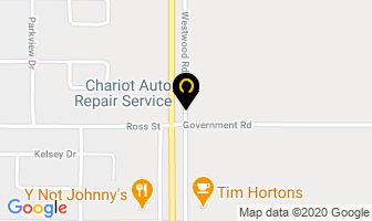 Chariot Auto Repair Service in Swan River map