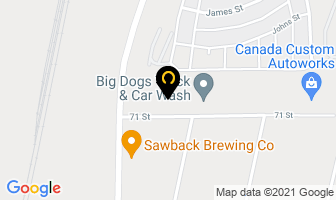 Charis Medical Inc in Red Deer map