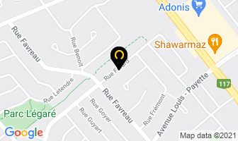 Charisma Finance in Laval map