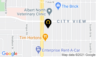 Charisma Salon in Regina map