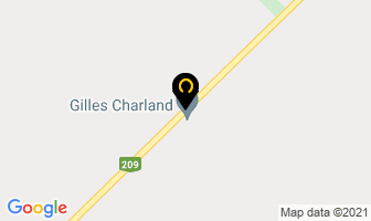 Charland Gilles Inc in Golden map