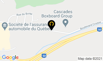 Charlebois & Fils in Lachute map