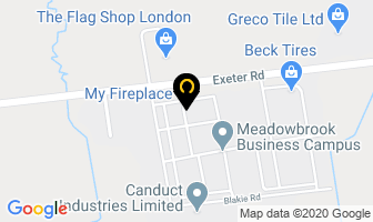 Charlebois Associates in London map