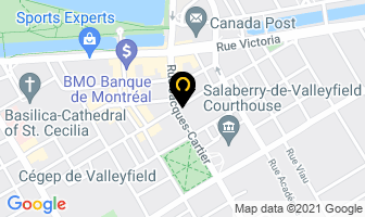 Charlebois Jacques in Salaberry-de-Valleyfield map