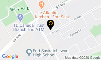 Charles Rutherford Apartments in Fort Saskatchewan map