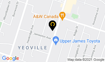 Charlies Chopsticks in Hamilton map