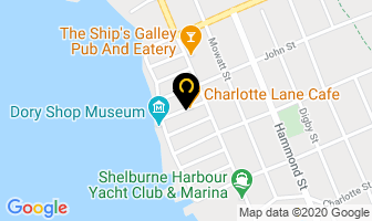 Charlotte Lane Cafe in Shelburne map