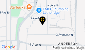 Charlton &Amp; Hill Home Services in Lethbridge map