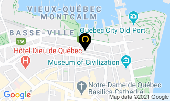 Charme Antique in Ville de Québec map