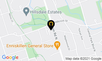 Chartwell Centennial Retirement Residence in Oshawa map