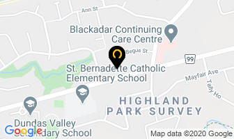 Chartwell Georgian Retirement Residence in Hamilton map