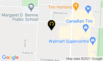 Chartwell Leamington Retirement Residence in Leamington map