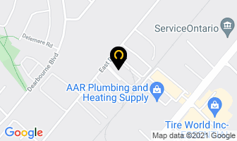 Chase Freight International Ltd in Brampton map