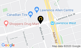 Chase Pamentech in North York map