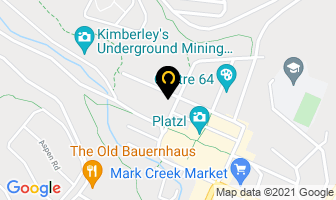 Chateau Kimberley Hotel in Kimberley map