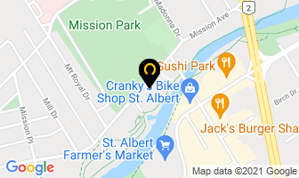 Chateau Mission Court in St. Albert map