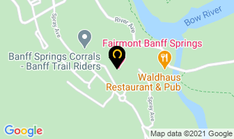 Chateau Mountain Sports Ltd in Banff map