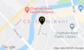 Chatham Denture Specialists in Chatham-Kent map