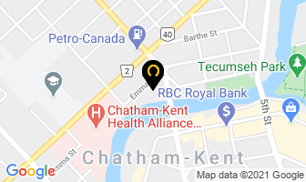 Chatham Physiotherapy Clinic in Chatham-Kent map