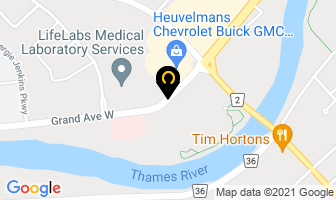 Chatham Tower Apartments in Brownsburg-Chatham map