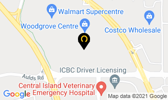 Chatters Salon Woodgrove Centre in Nanaimo map