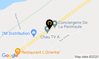 Chau Tva in Caraquet map