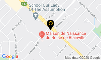 Chaussures 22 in Blainville map