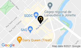Chaussures Desrochers in Joliette map