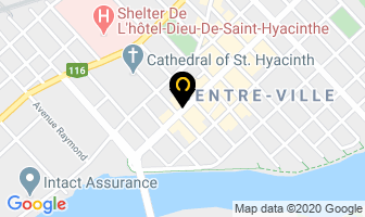 Chaussures La Cabottine in Saint-Hyacinthe map