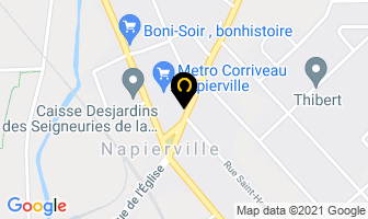 Chaussures Marion Enr in Napierville map