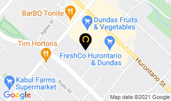 Cheah Henry Dr in Mississauga map