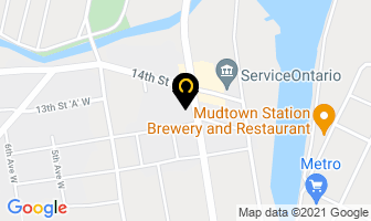 Chedbo Limited in Owen Sound map