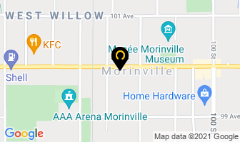 Chef's Pizza in Morinville map