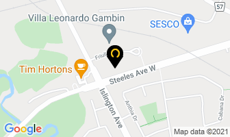 Chelsea Custom Cleaners in Vaughan map