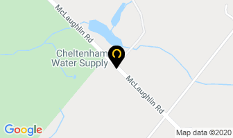 Cheltenham Water Supply in Caledon map