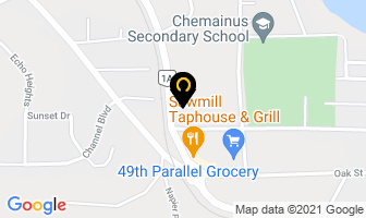 Chemainus Fire Hall in Greenfield Park map