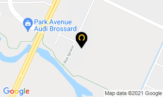 Chemequip Industries Inc in Brossard map