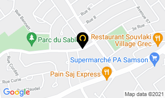 Chemiserie Moda Service Au Bureau in Laval map