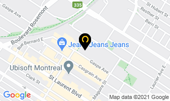Chen International in Brantford map