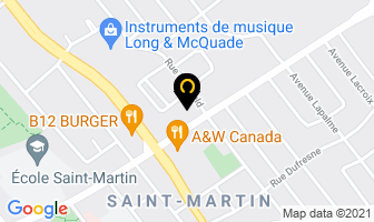 Cheque Express Inc in Beauharnois map